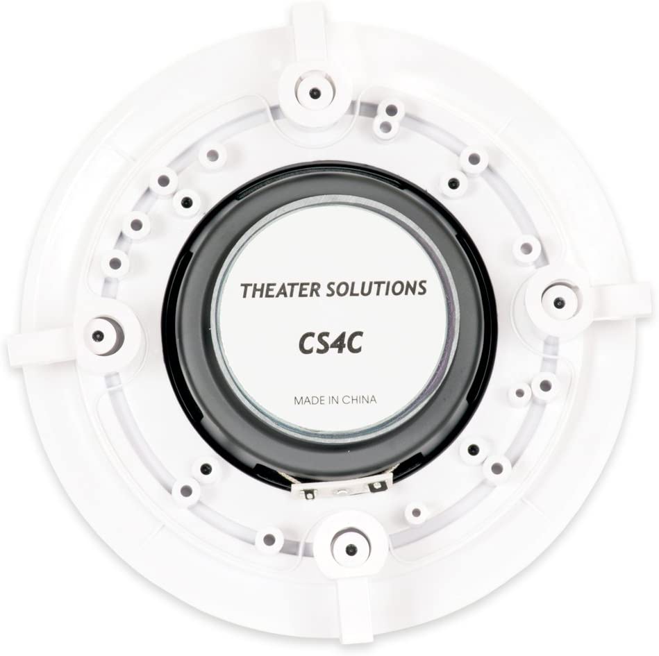 Theater Solutions CS4C in Ceiling Surround Sound Home Theater Contractor Pair Theater Solutions CS4C in Ceiling Surround Sound Home Theater Contractor Pair